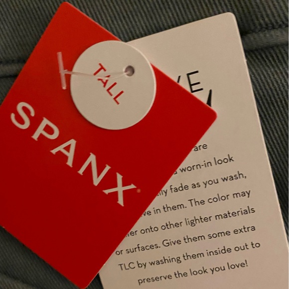 Spanx Straight Leg Stretch Twill Pant in Size XL tall- nwt - Picture 11 of 11